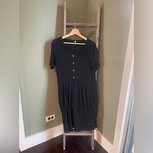 XL Button Front Dress